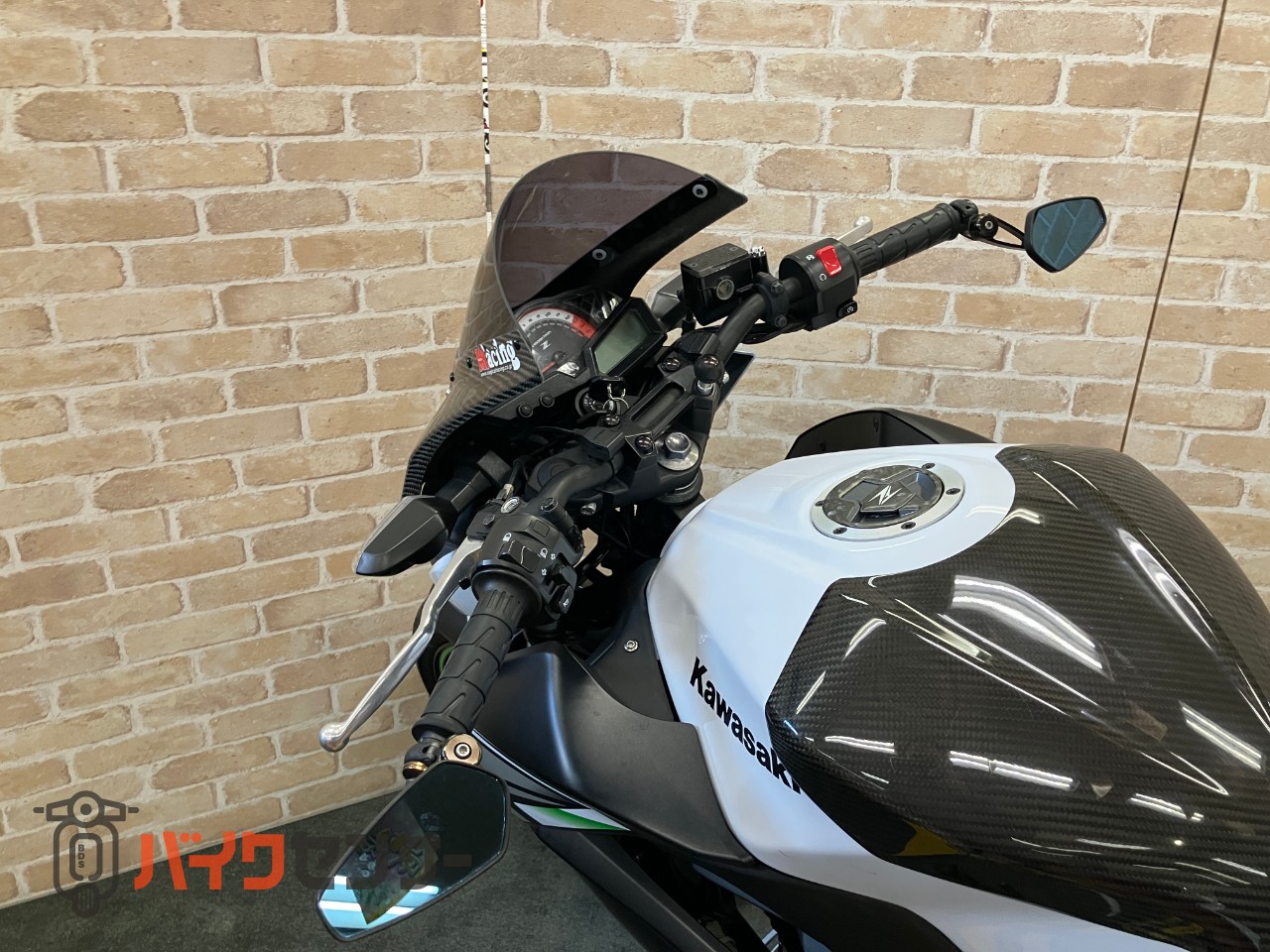 Z250 WR'Sフルエキゾースト　マジカルレーシング　スクリーン　インナーフェンダー　フェンダーレス　バーエンドミラー　タンクカバー_9