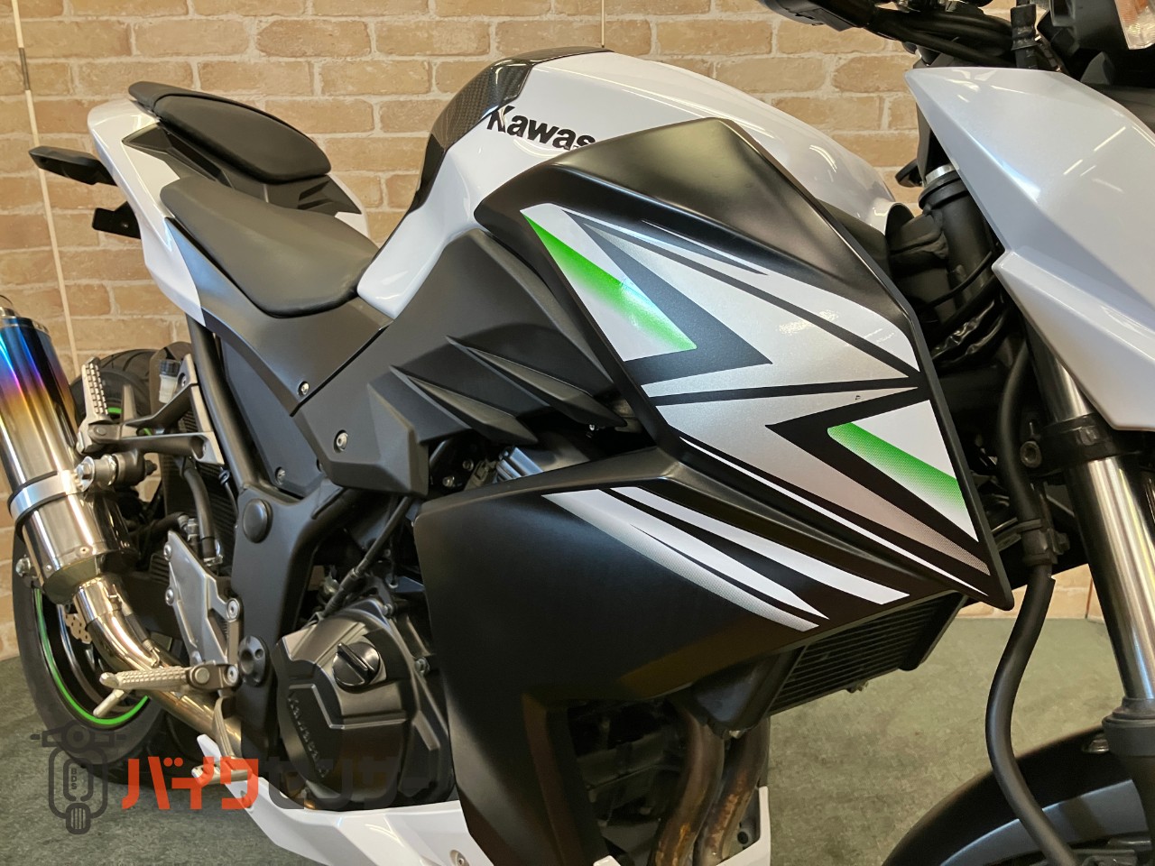 Z250 WR'Sフルエキゾースト　マジカルレーシング　スクリーン　インナーフェンダー　フェンダーレス　バーエンドミラー　タンクカバー_29