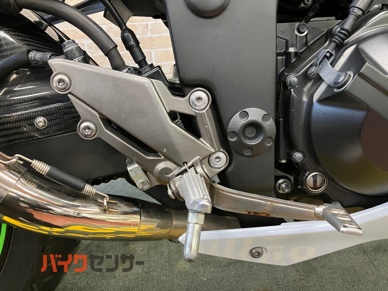 Z250 WR'Sフルエキゾースト　マジカルレーシング　スクリーン　インナーフェンダー　フェンダーレス　バーエンドミラー　タンクカバー_41