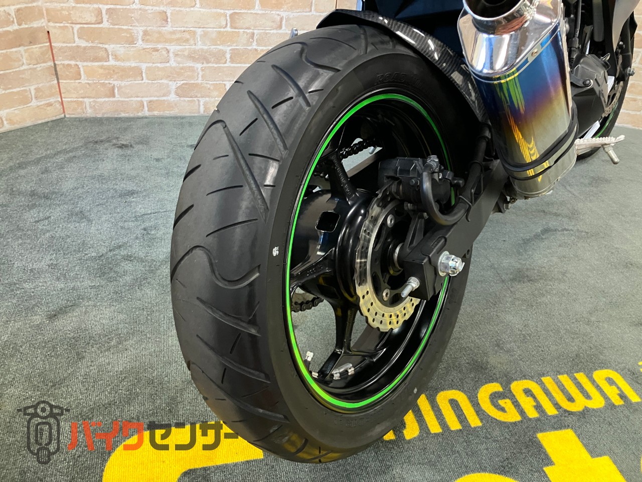 Z250 WR'Sフルエキゾースト　マジカルレーシング　スクリーン　インナーフェンダー　フェンダーレス　バーエンドミラー　タンクカバー_43