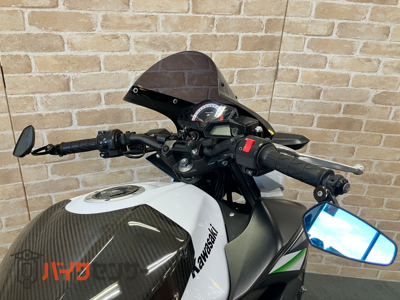 Z250 WR'Sフルエキゾースト　マジカルレーシング　スクリーン　インナーフェンダー　フェンダーレス　バーエンドミラー　タンクカバー_46