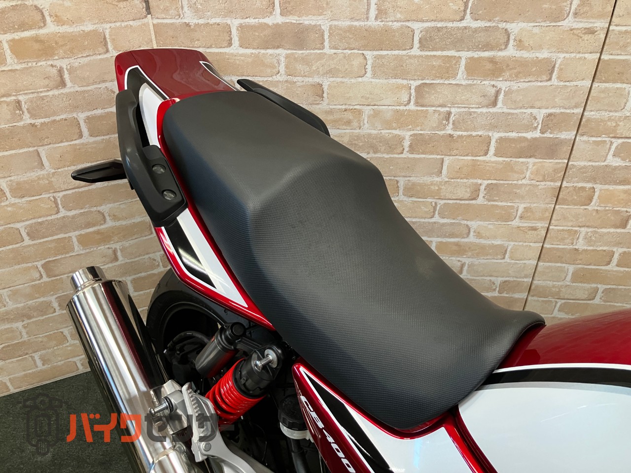 CB400 SUPER FOUR VTEC REVO ショートレバー　ビキニカウル　グリップヒーター　エンジンスライダー　フェンダーレス_10