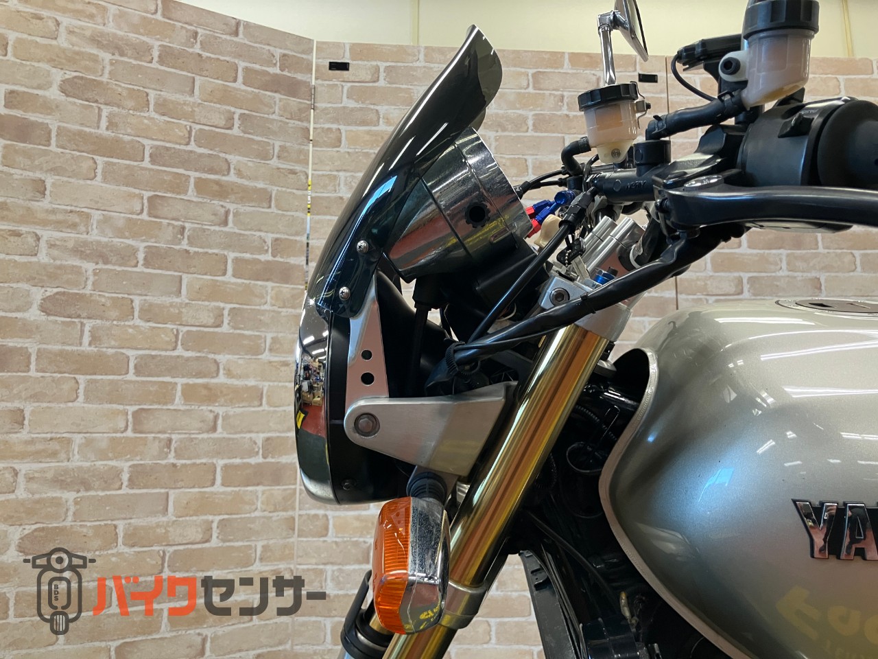 XJR1200 ノジマフルエキ フェンダーレス エンジンスライダー FCR39パイ パワーフィルター_13