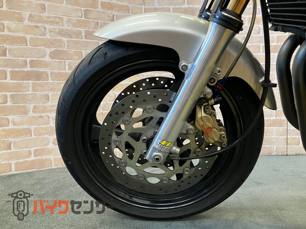 XJR1200 ノジマフルエキ フェンダーレス エンジンスライダー FCR39パイ パワーフィルター_14