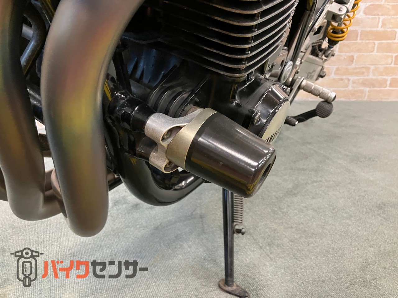 XJR1200 ノジマフルエキ フェンダーレス エンジンスライダー FCR39パイ パワーフィルター_26