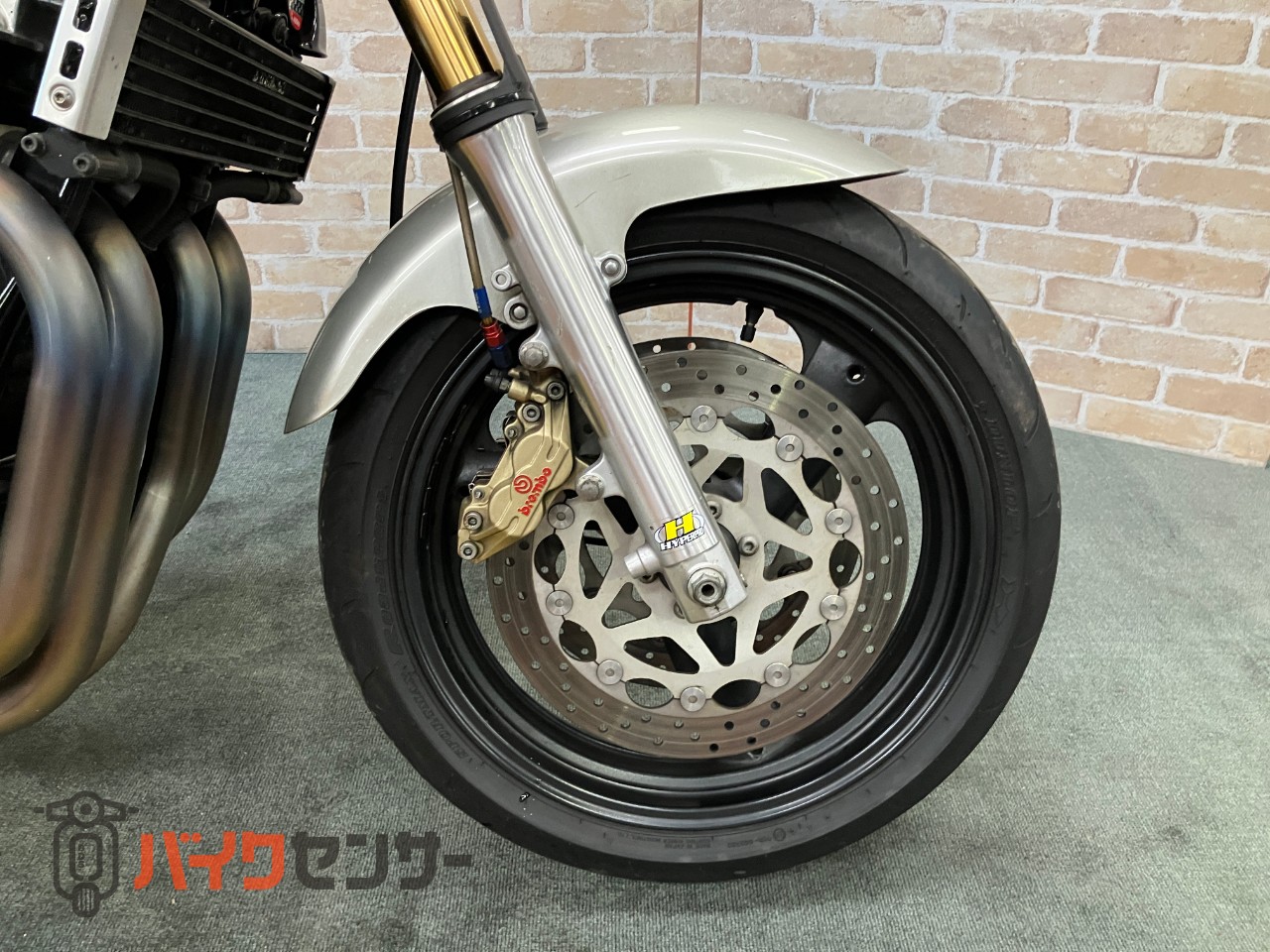 XJR1200 ノジマフルエキ フェンダーレス エンジンスライダー FCR39パイ パワーフィルター_34