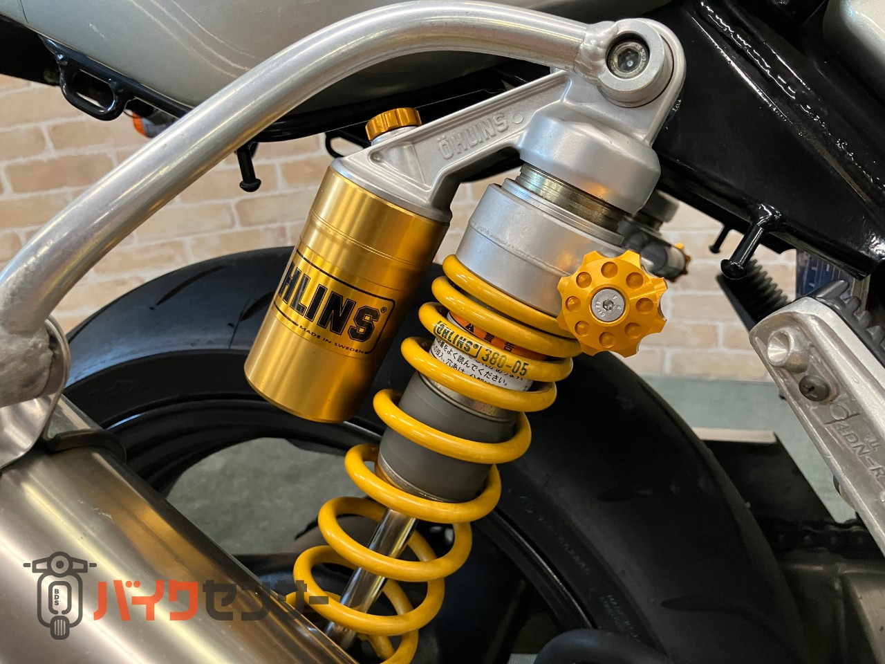 XJR1200 ノジマフルエキ フェンダーレス エンジンスライダー FCR39パイ パワーフィルター_40