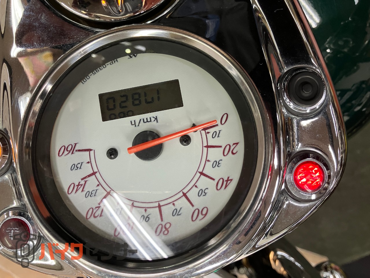 シャドウ400 フロントスクリーン エンジンガード バックレスト サイドバックステー キャブレター車_12