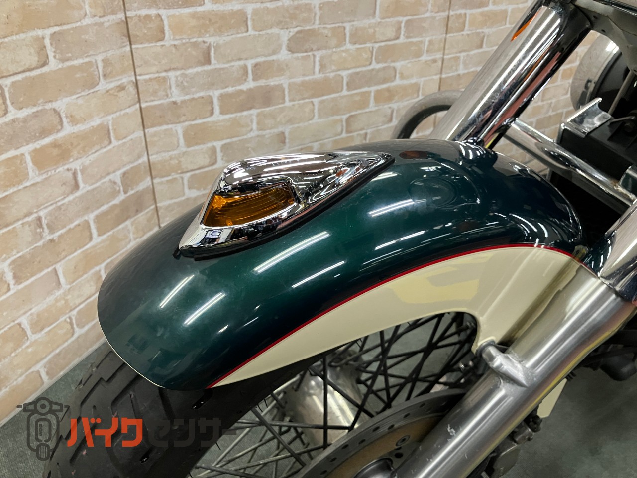 シャドウ400 フロントスクリーン エンジンガード バックレスト サイドバックステー キャブレター車_15