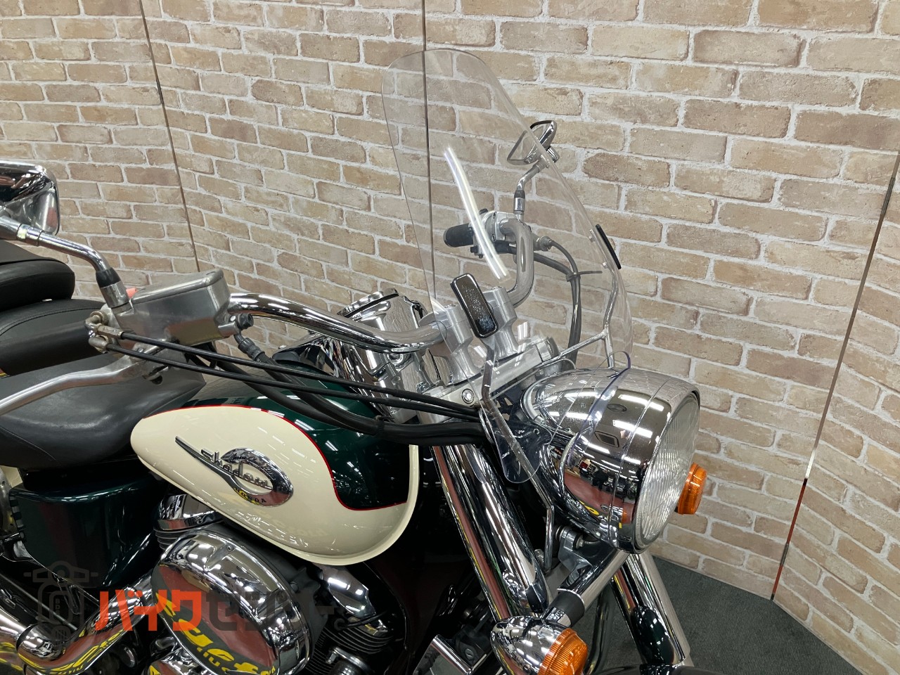 シャドウ400 フロントスクリーン エンジンガード バックレスト サイドバックステー キャブレター車_17