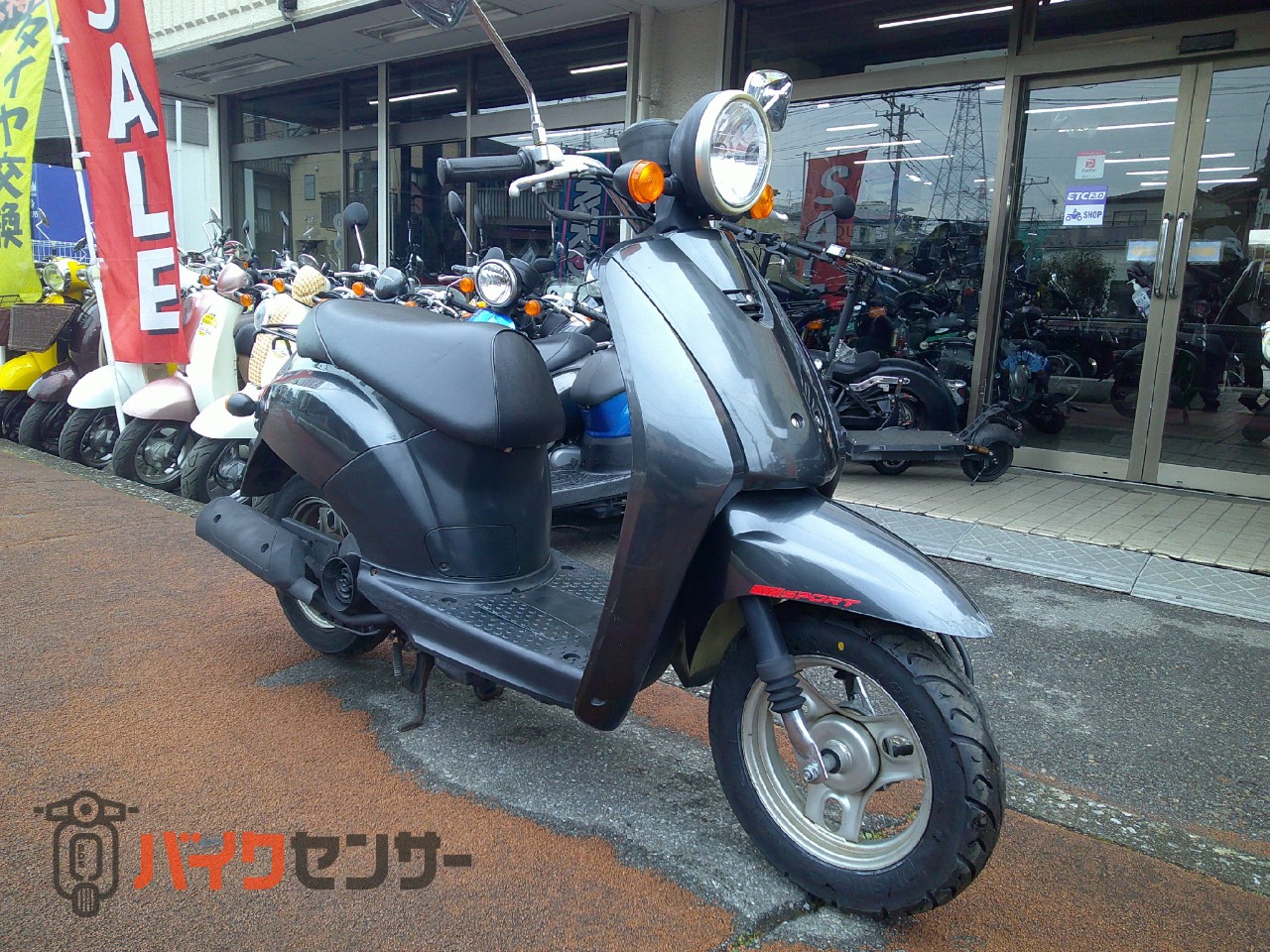NO.3126　トゥデイ （ＴＯＤＡＹ）　４サイクルエンジン　ボックス付き　ガンメタリック　☆彡 ホンダ 【動画有り】トゥディ 4サイクルエンジン ガンメタリック