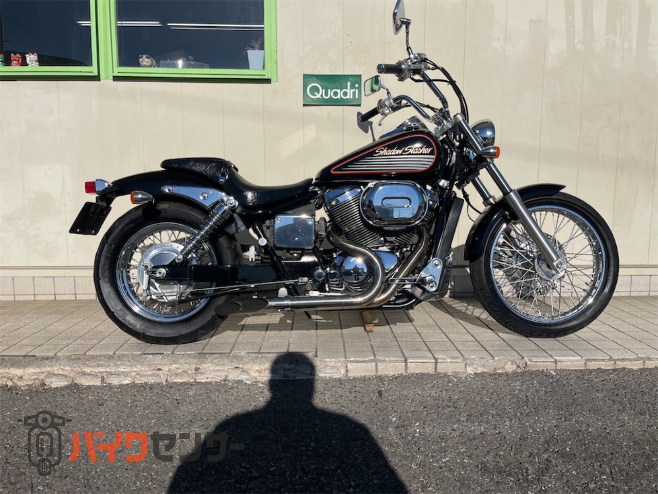 ホンダ シャドウ750スラッシャー ETC 社外マフラー サビ少 B601070