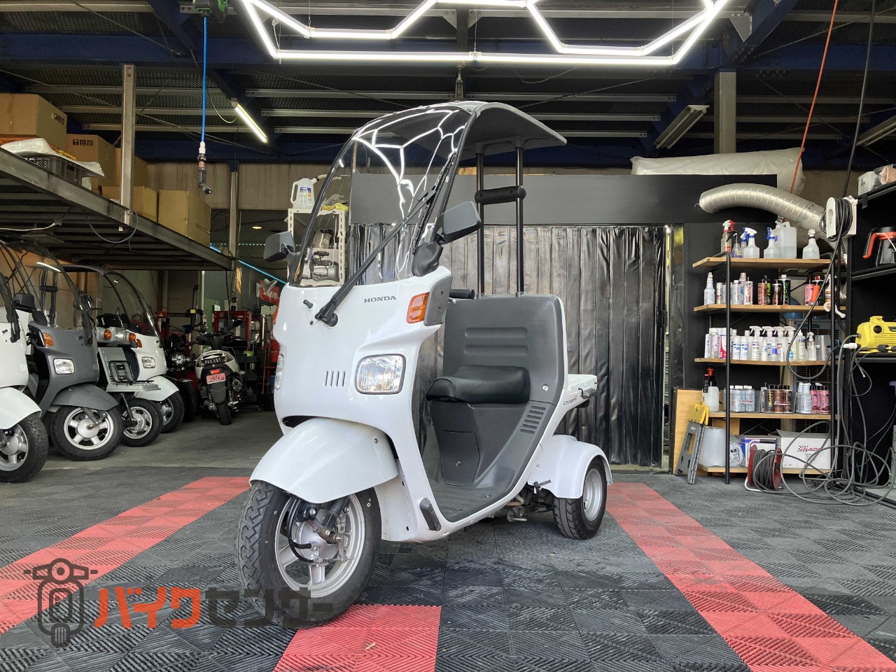 実働4サイクルキャノピー ホンダ（HONDA） ジャイロキャノピー | GYRO CANOPYの型式・スペック