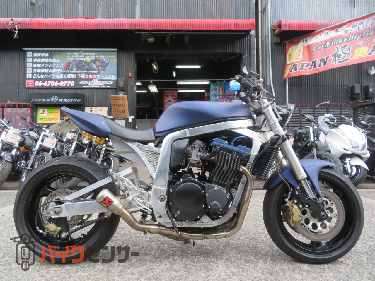 gsxr1100改 フルカスタムです スズキ GSX-R1100 油冷フルパワー ストリートファイター仕様フル