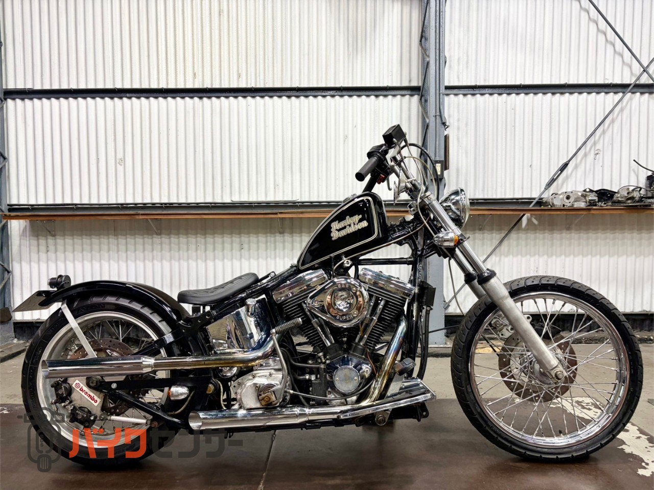 ハーレーダビッドソン 1991 FLSTC1340 EVO エボ ソフテイルチョッパー