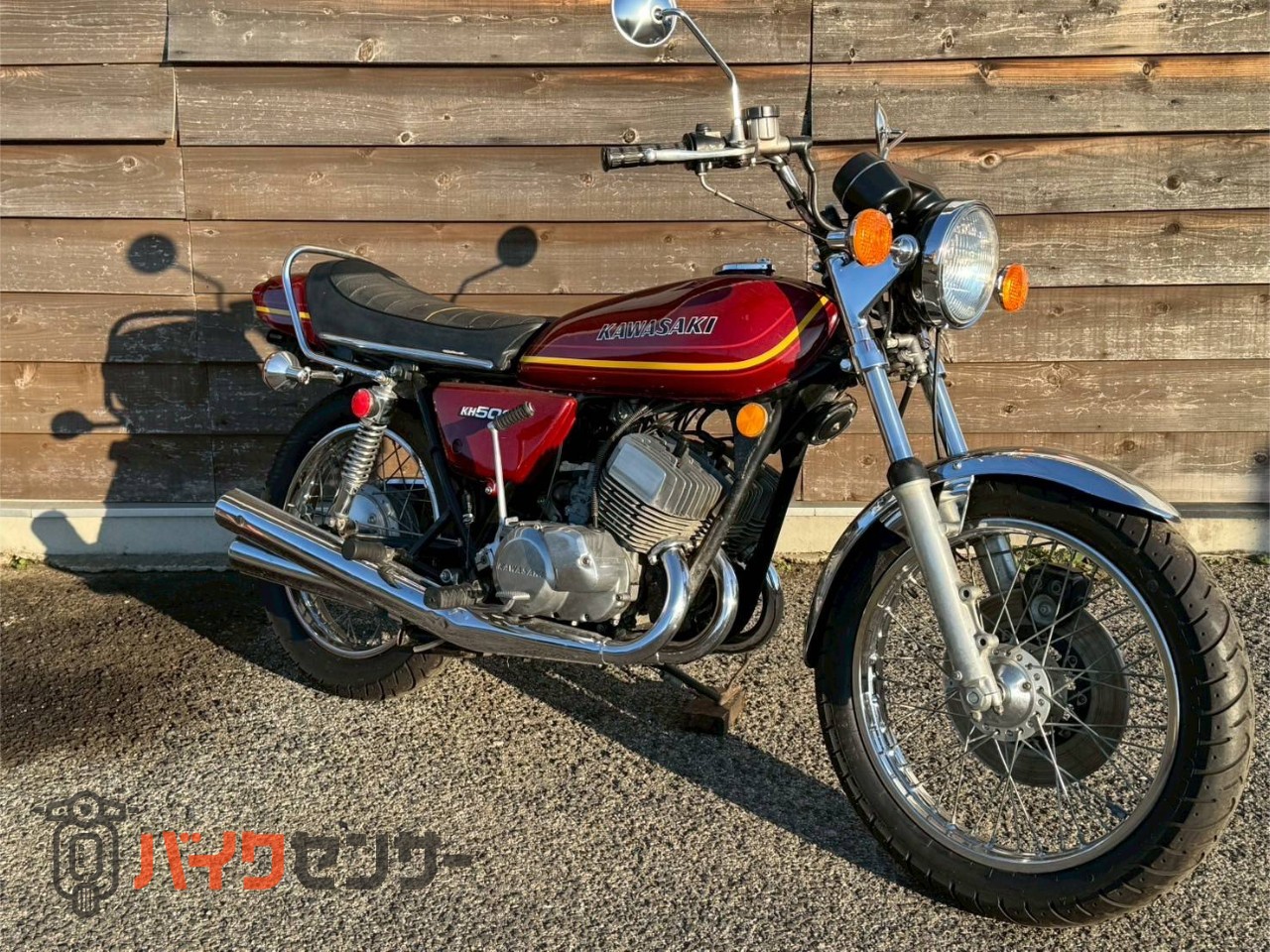 カワサキ KH500 始動動画あり 1976年 H1F フルオリジナル