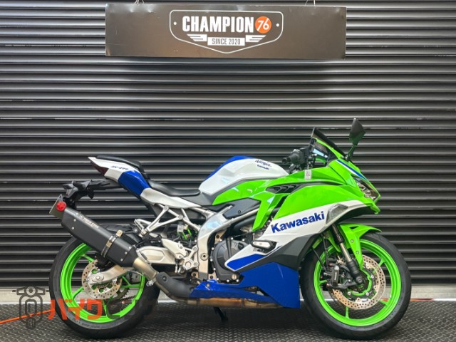 NINJA ZX-4RR 40周年モデル トリックスターマフラー 純正OP