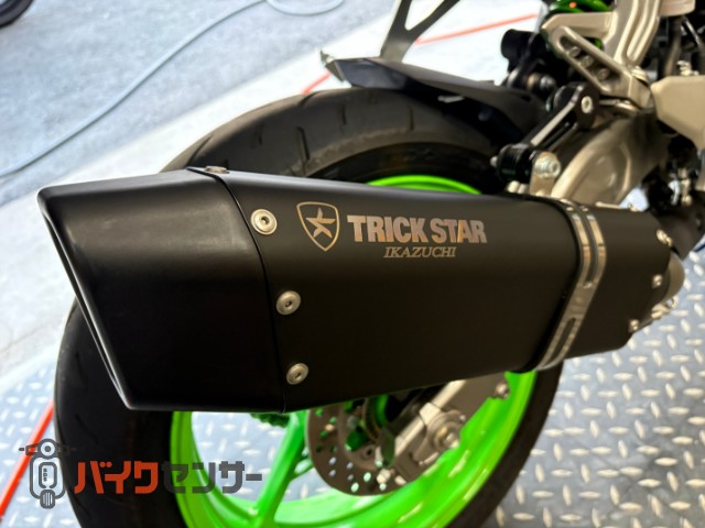 NINJA ZX-4RR 40周年モデル トリックスターマフラー 純正OP