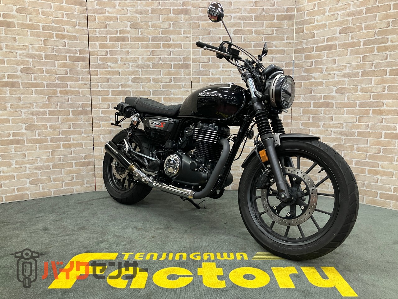 GB350S モリワキ フェンダーレス サイレンサー タコメーター ハンドル ETC_2