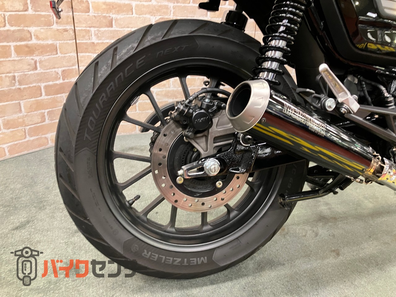 GB350S モリワキ フェンダーレス サイレンサー タコメーター ハンドル ETC_9