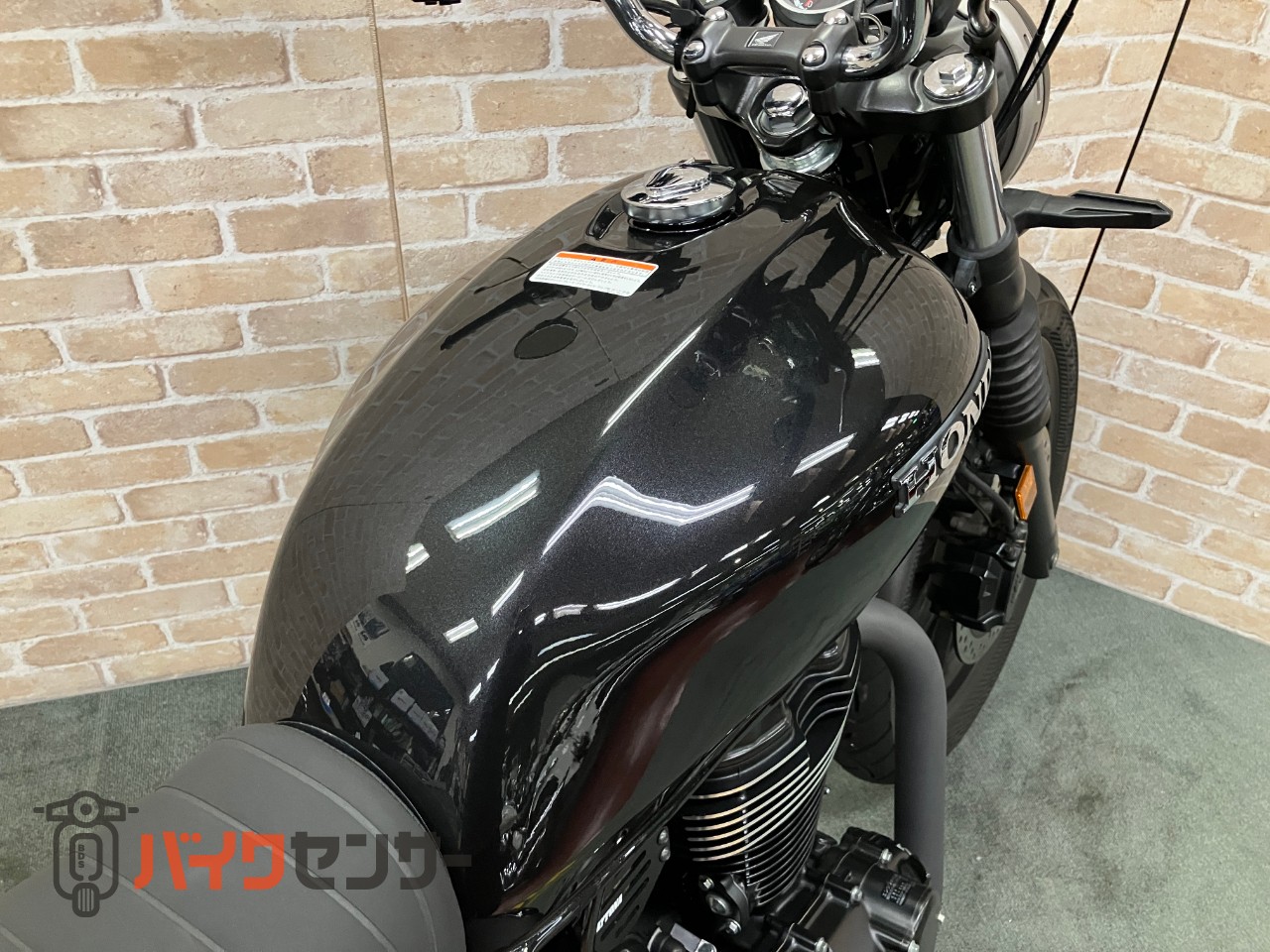 GB350S モリワキ フェンダーレス サイレンサー タコメーター ハンドル ETC_14