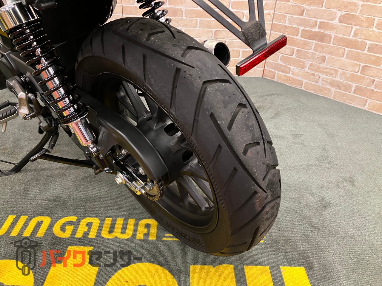 GB350S モリワキ フェンダーレス サイレンサー タコメーター ハンドル ETC_17