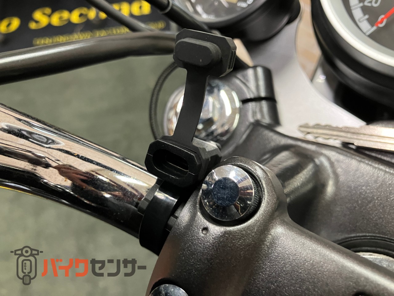 GB350S モリワキ フェンダーレス サイレンサー タコメーター ハンドル ETC_23