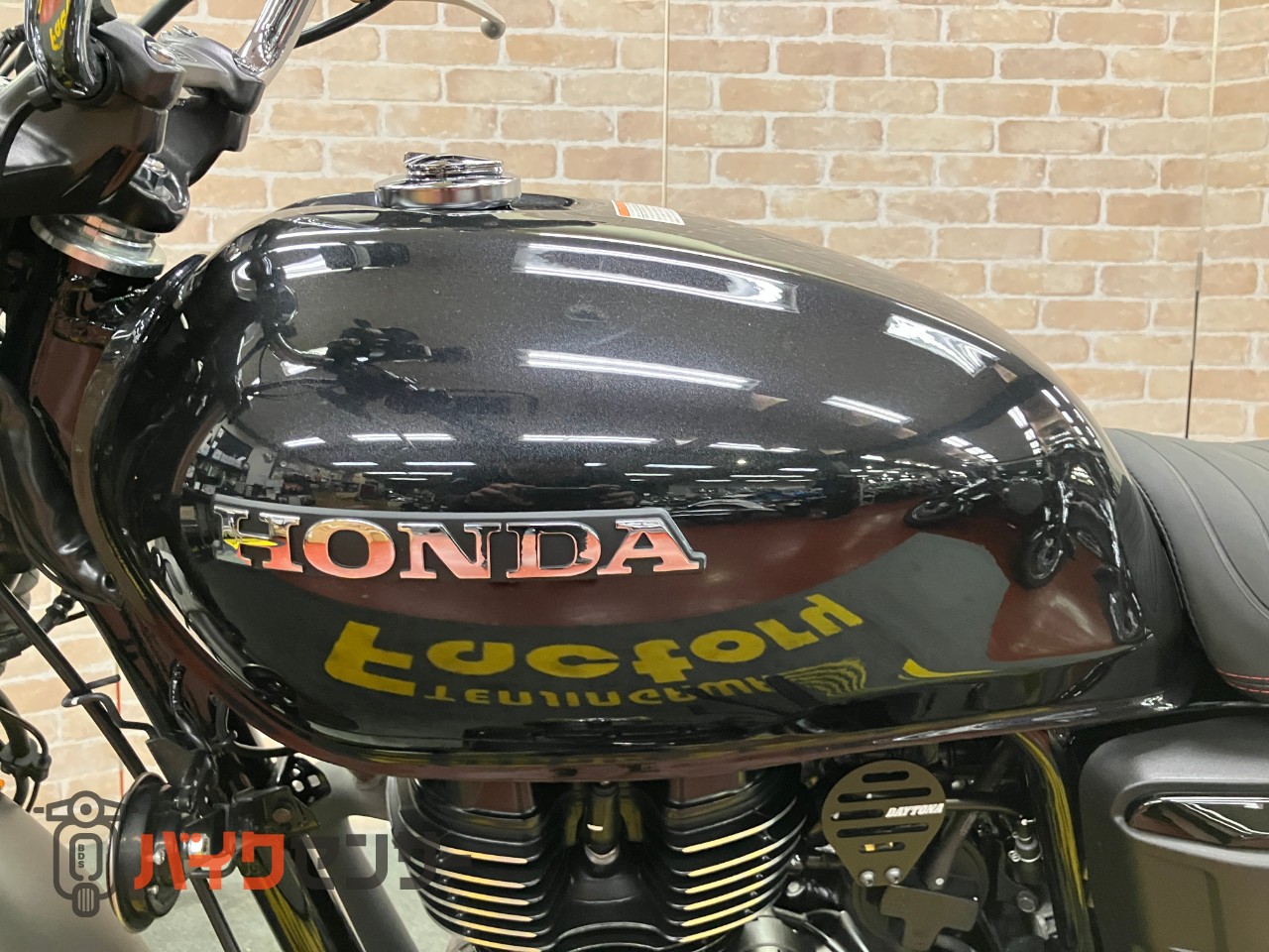 GB350S モリワキ フェンダーレス サイレンサー タコメーター ハンドル ETC_26