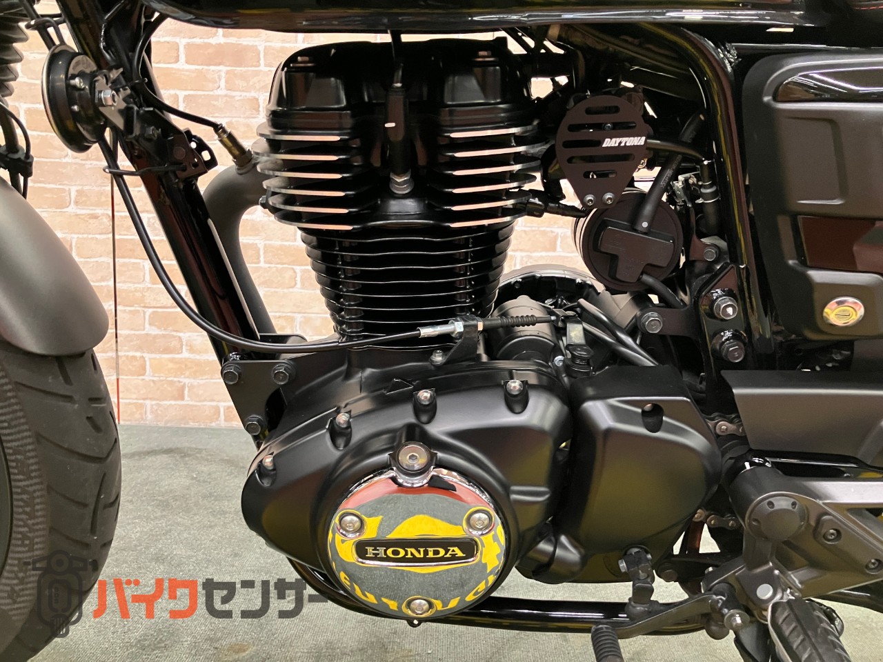 GB350S モリワキ フェンダーレス サイレンサー タコメーター ハンドル ETC_27