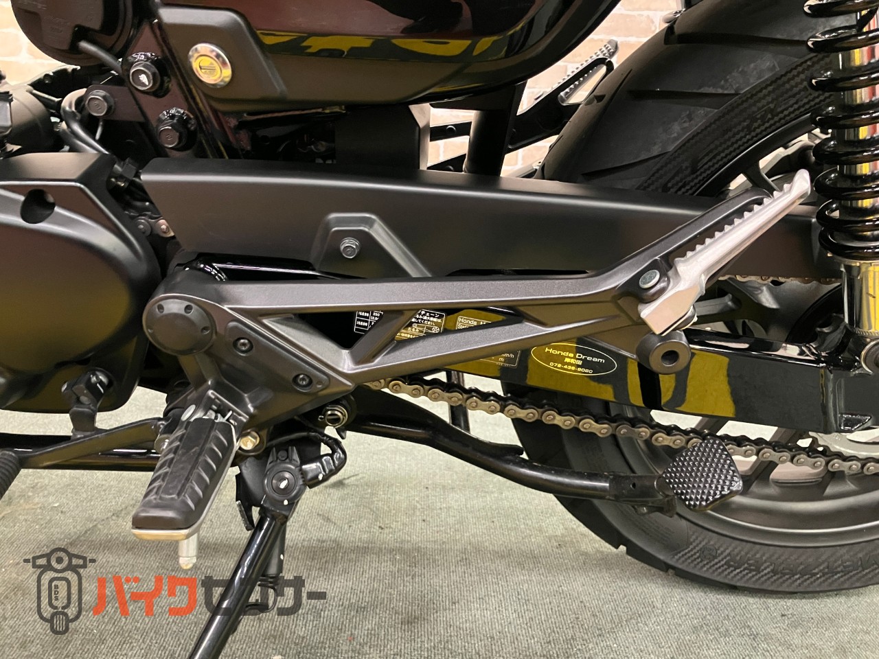 GB350S モリワキ フェンダーレス サイレンサー タコメーター ハンドル ETC_30