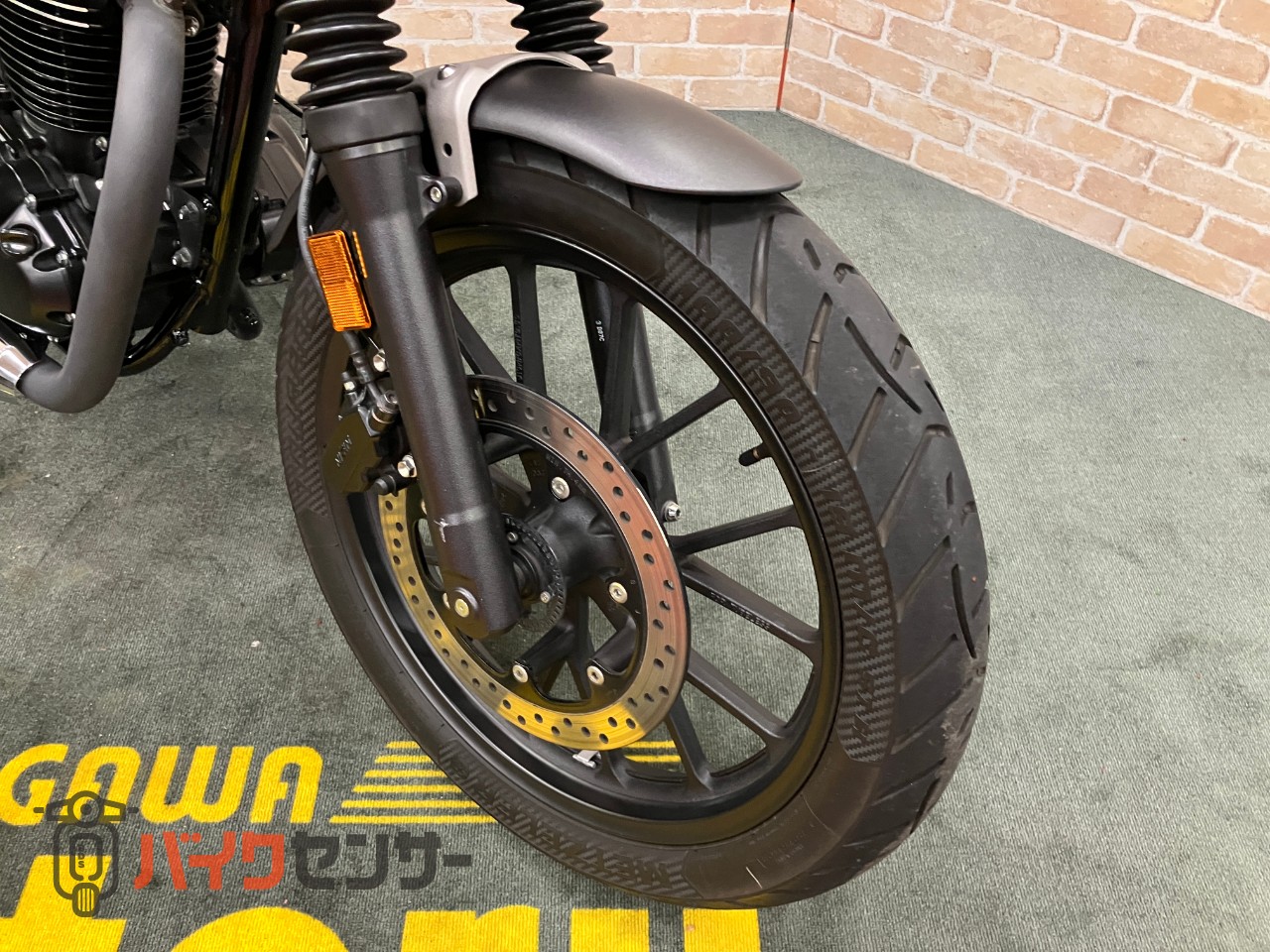 GB350S モリワキ フェンダーレス サイレンサー タコメーター ハンドル ETC_40