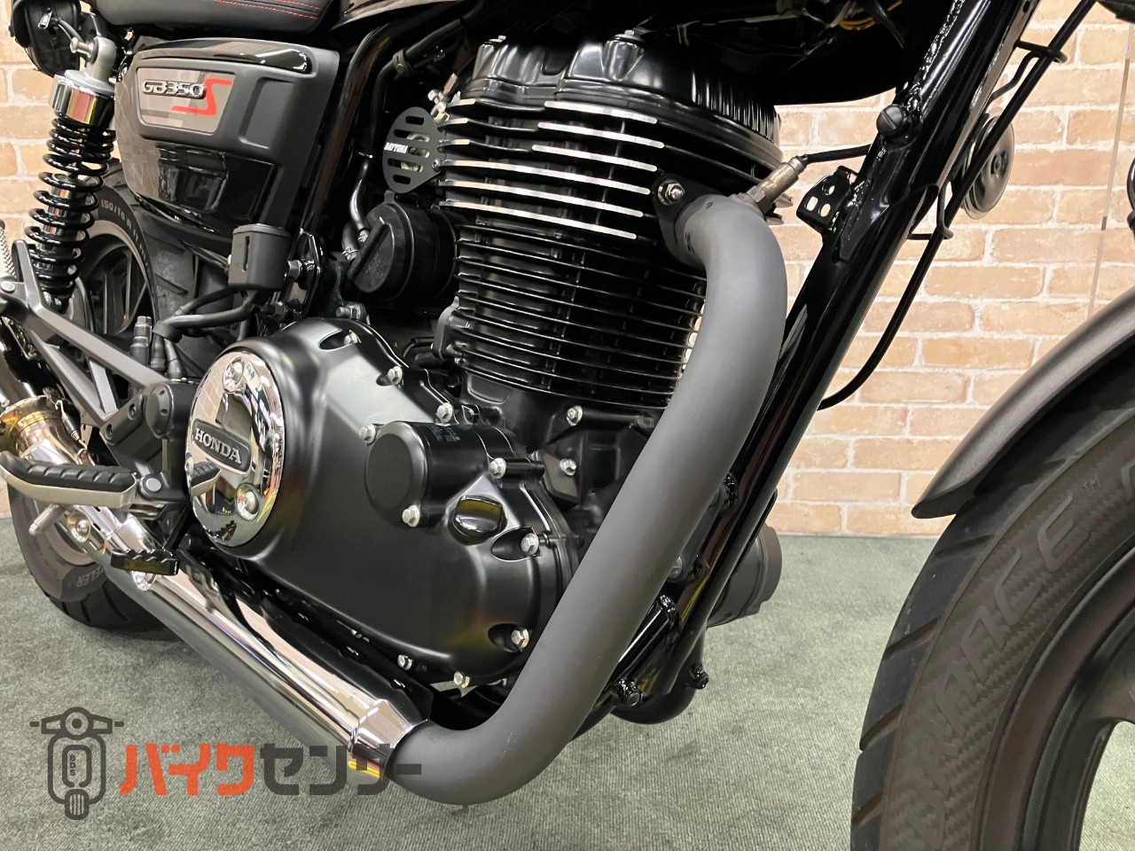 GB350S モリワキ フェンダーレス サイレンサー タコメーター ハンドル ETC_41