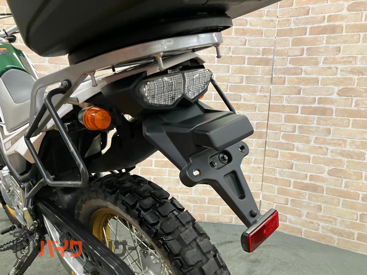 セロー250 ２０１８年モデル　黒フレーム　インジェクション　アドベンチャーキャリア　リアボックス　ウインドシールド　ＥＴＣ_7