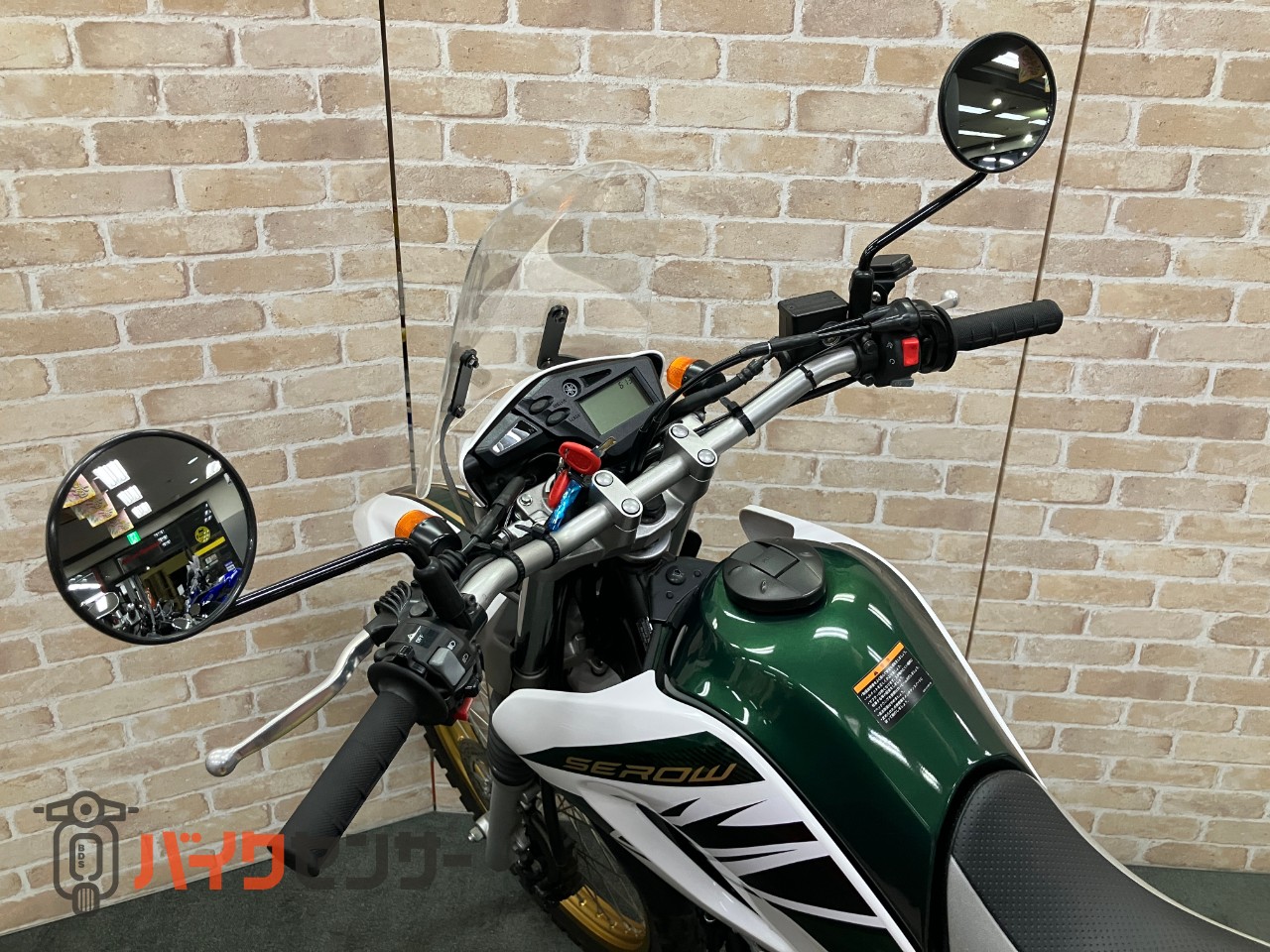 セロー250 ２０１８年モデル　黒フレーム　インジェクション　アドベンチャーキャリア　リアボックス　ウインドシールド　ＥＴＣ_10