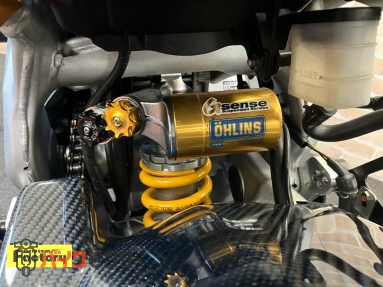 CBR250RR　マルケジーニホイール　オーリンズリアサス　OVERハンドル　マジカルスクリーン前後フェンダー　ベビーフェイスステップ等_26