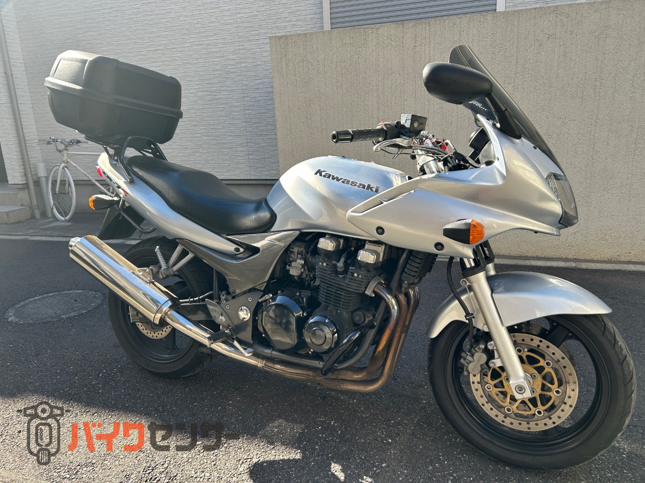 麗麗 ZR-7 ZR750F デビル製サイレンサー仕様 純正 カスタムマフラー Devil