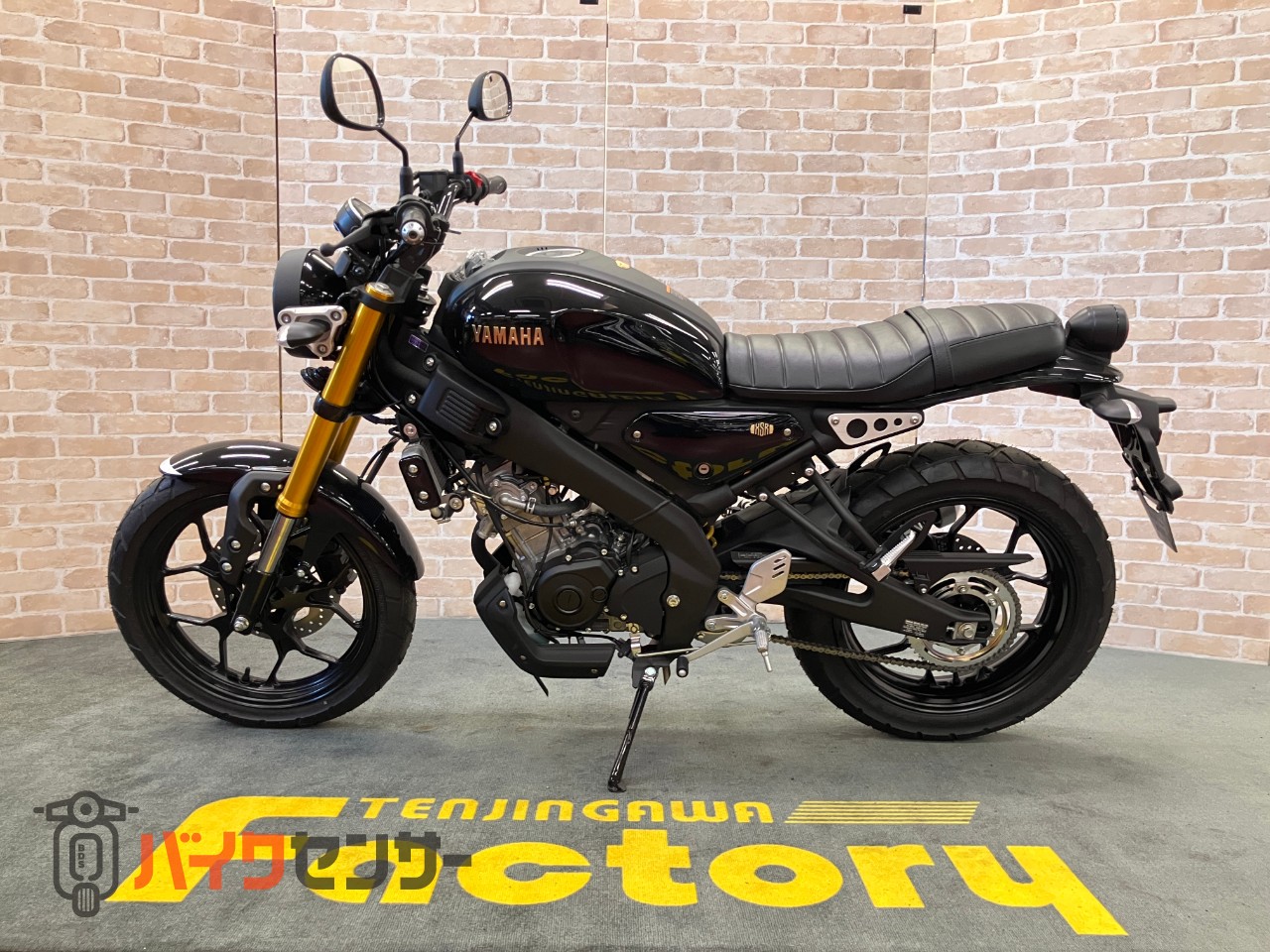 ＸＳＲ１２５　ＡＢＳ　ブラックメタリック１２　２０２５年モデル　インジェクション　ＬＥＤヘッドライト_1