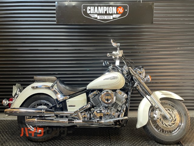 ドラッグスター400クラシック　インジェクションモデル　赤キー付　ヘルメットロック　ノーマル　タイヤ新品納車