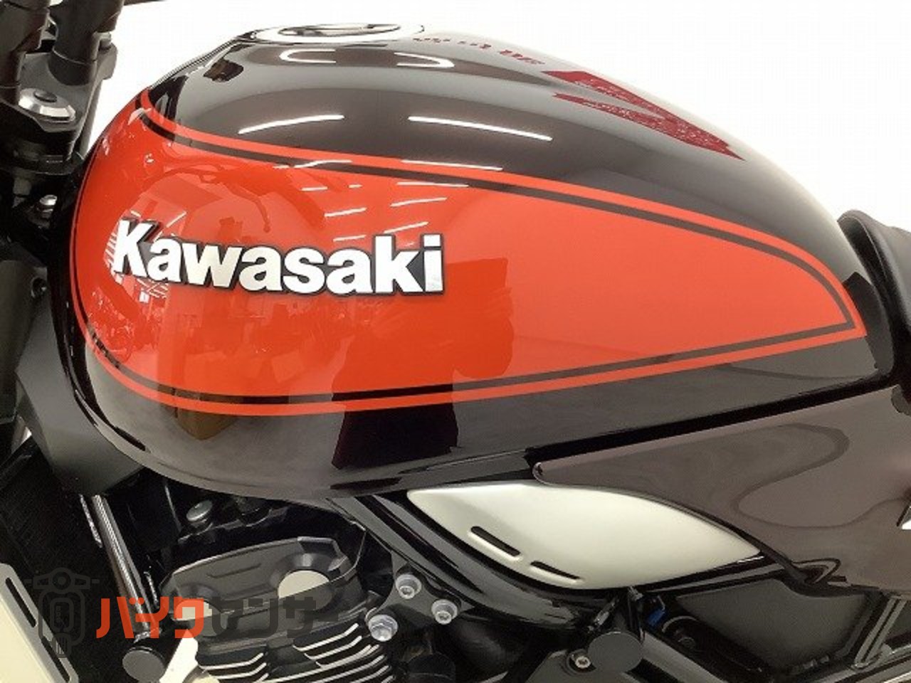 カワサキ Z900RS 2018年モデル・火の玉カラー・OPエンジンスライダー