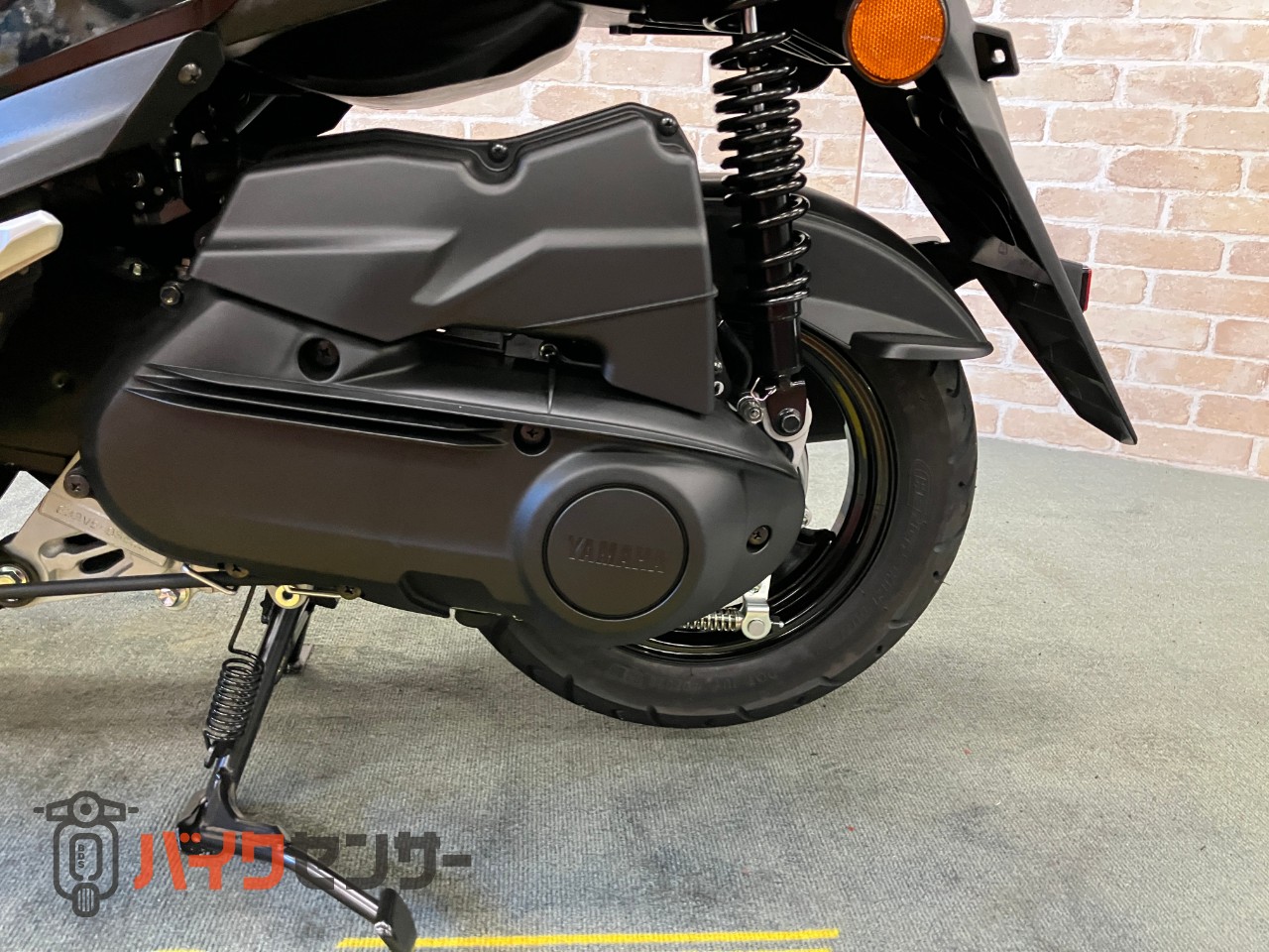 JOG125　ブラックメタリック　メットイン　サイドスタンド　小柄なBODY_6