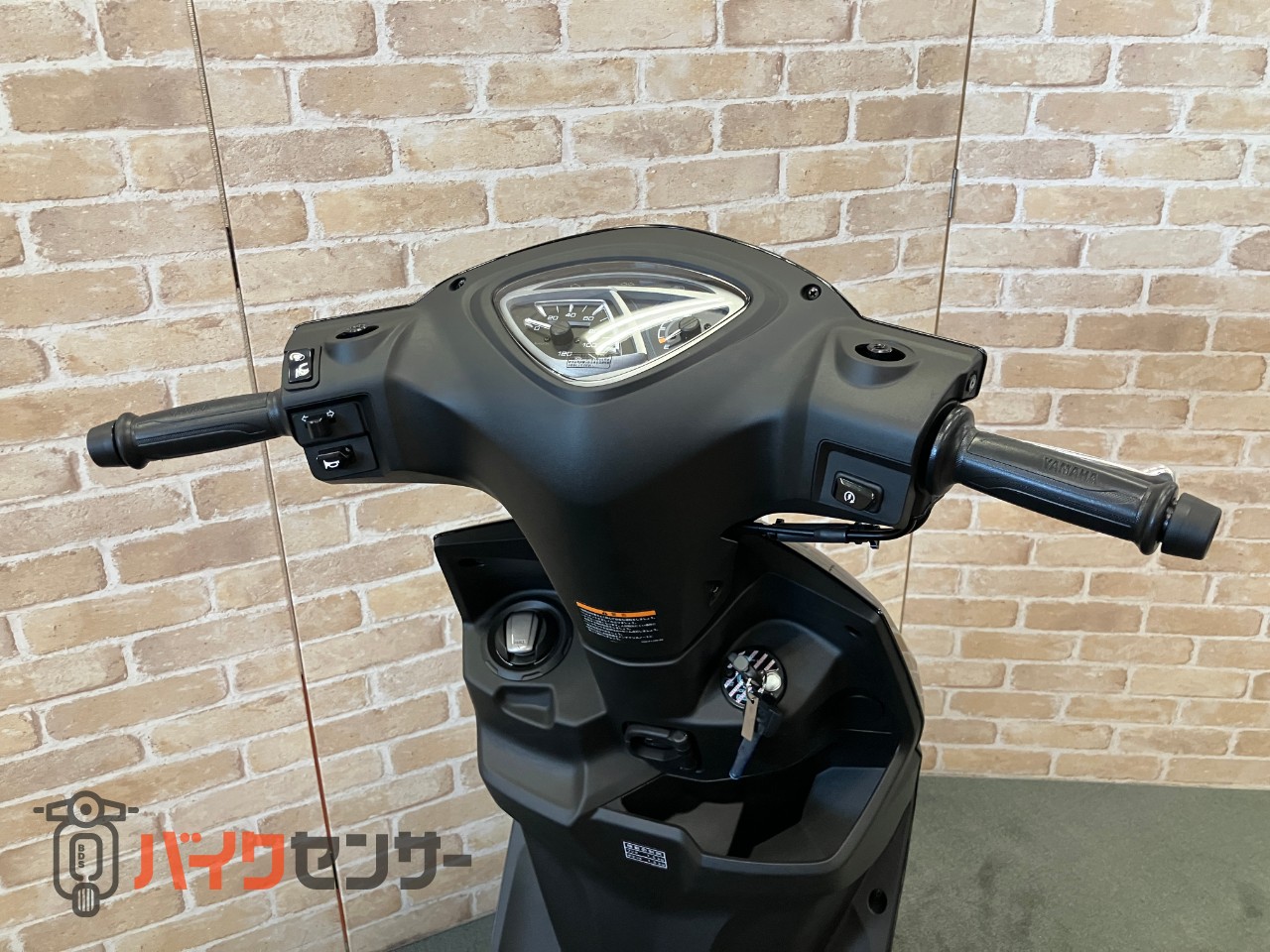 JOG125　ブラックメタリック　メットイン　サイドスタンド　小柄なBODY_12