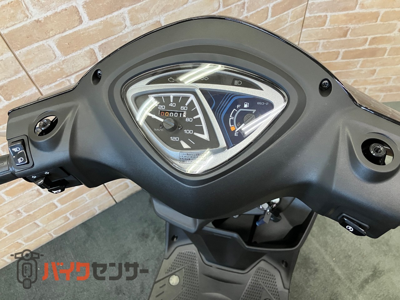 JOG125　ブラックメタリック　メットイン　サイドスタンド　小柄なBODY_13