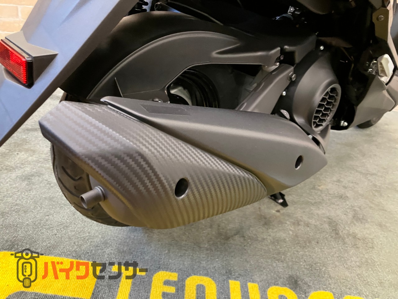 JOG125　ブラックメタリック　メットイン　サイドスタンド　小柄なBODY_17