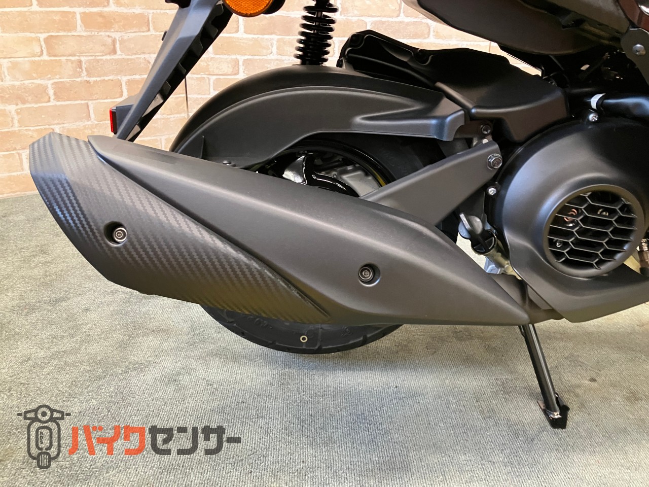 JOG125　ブラックメタリック　メットイン　サイドスタンド　小柄なBODY_23