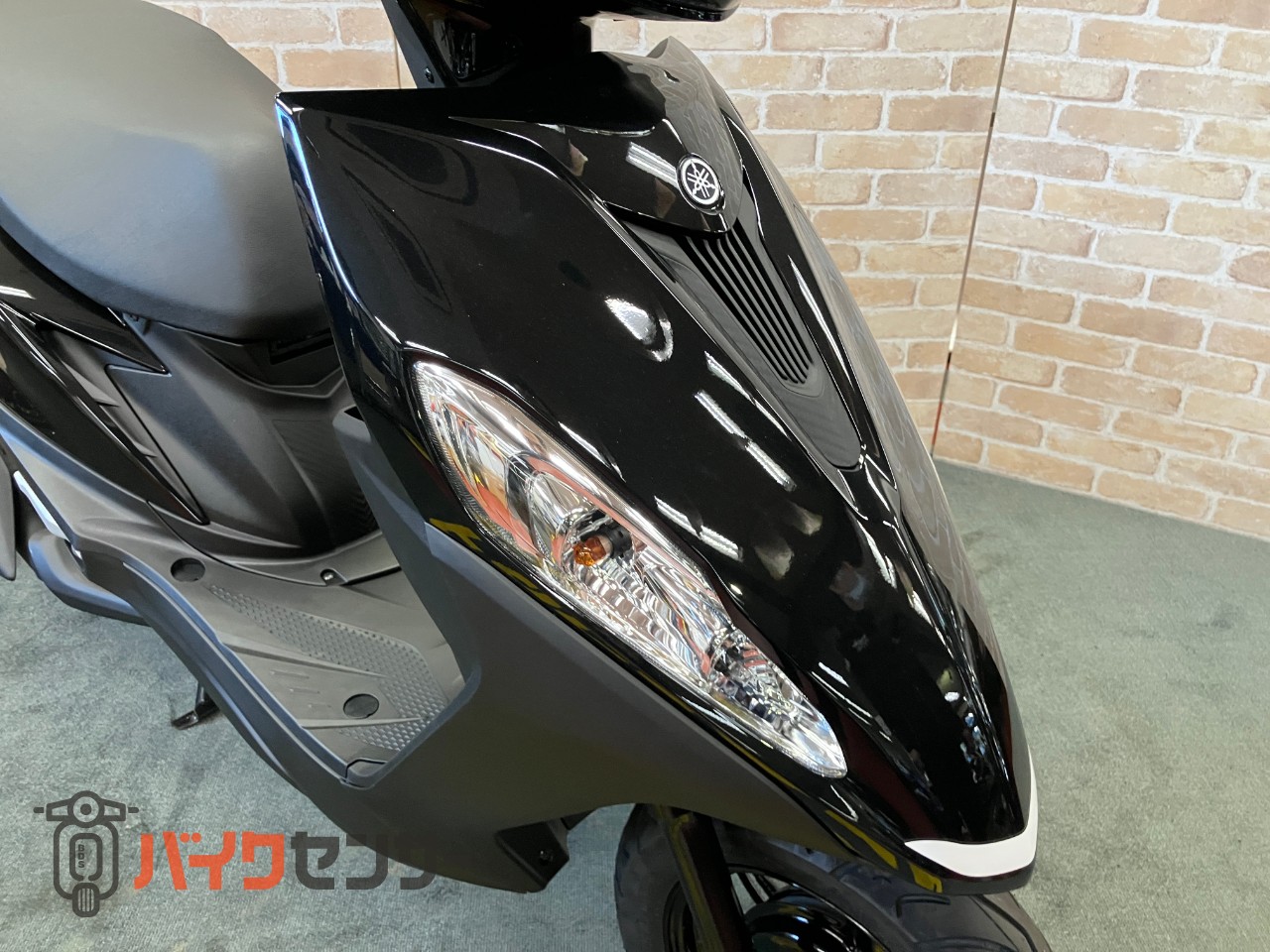 JOG125　ブラックメタリック　メットイン　サイドスタンド　小柄なBODY_27