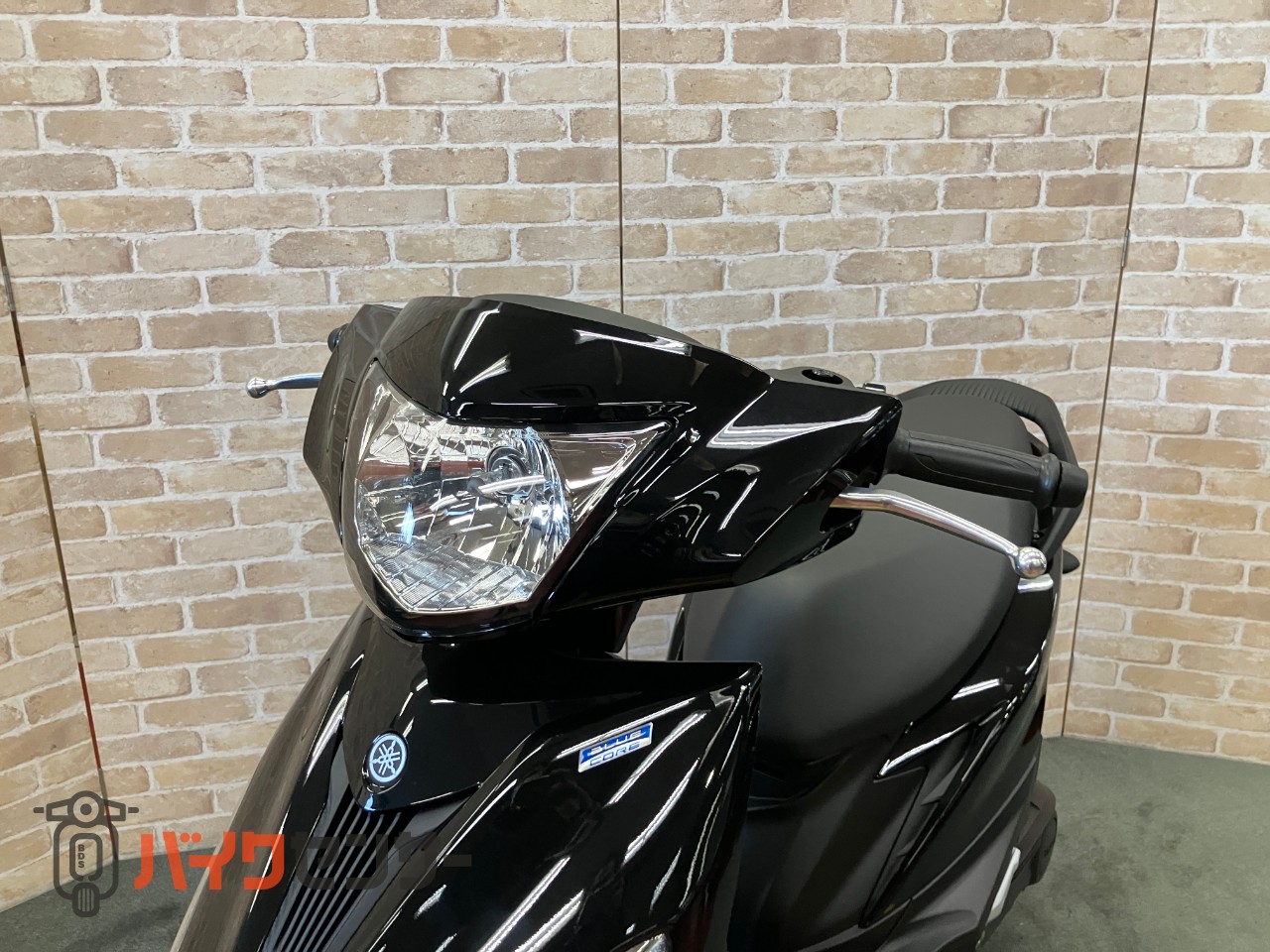 JOG125　ブラックメタリック　メットイン　サイドスタンド　小柄なBODY_30