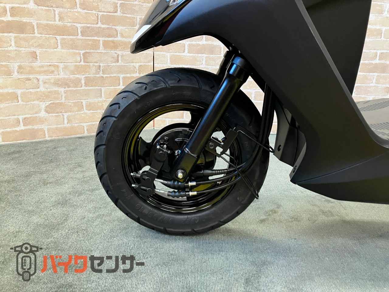 JOG125　ブラックメタリック　メットイン　サイドスタンド　小柄なBODY_37