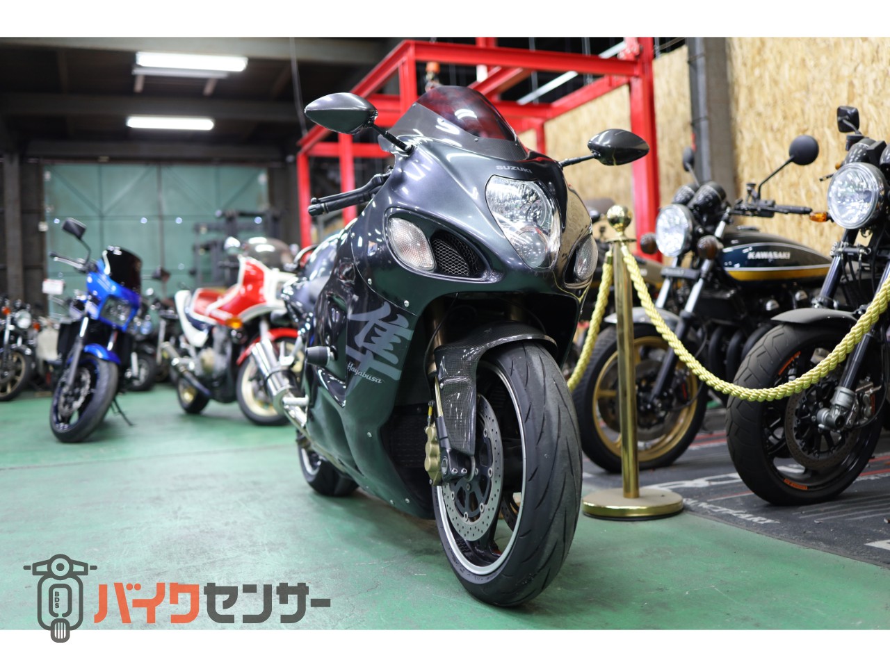 スズキ GSX1300ハヤブサ 後期 テックサーフマフラー ブレンボ油圧