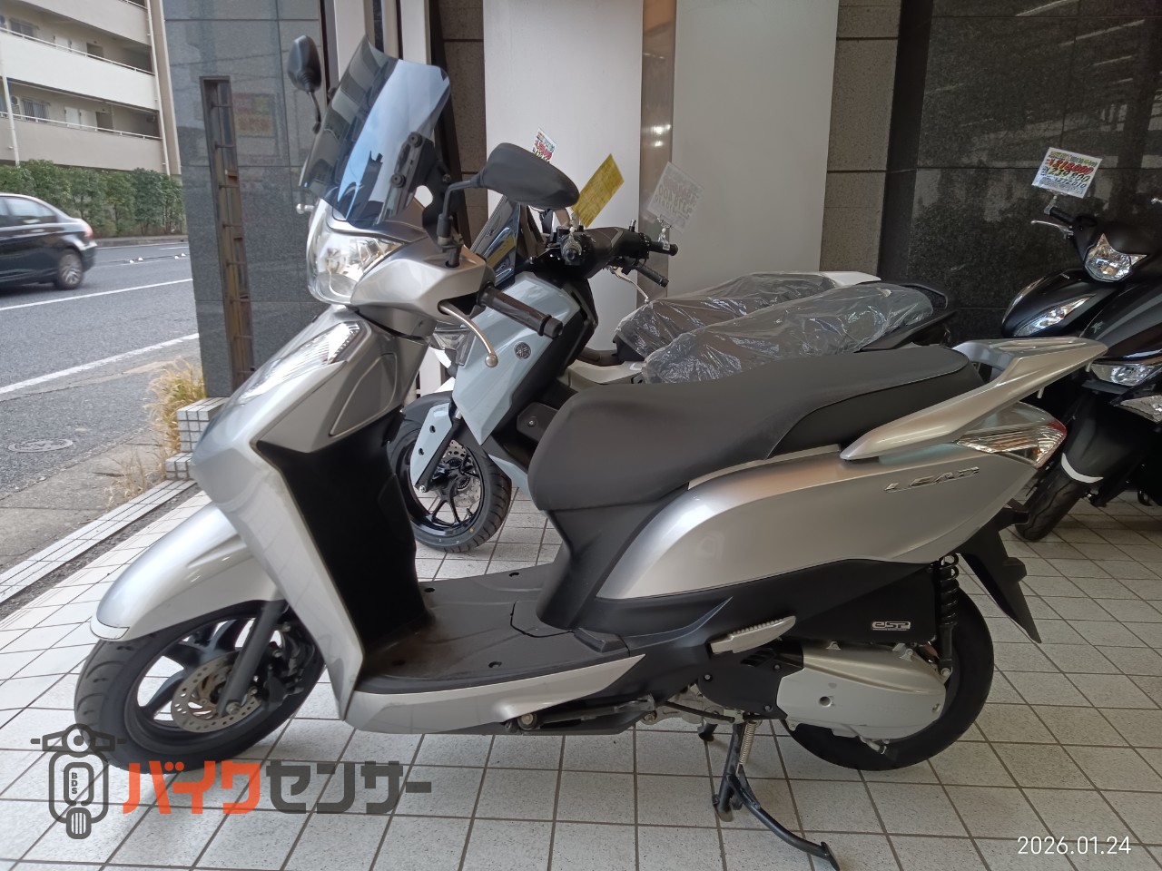 ホンダ ホンダ リード125 JF45 アルテミスシルバーメタリック ヘッド 
