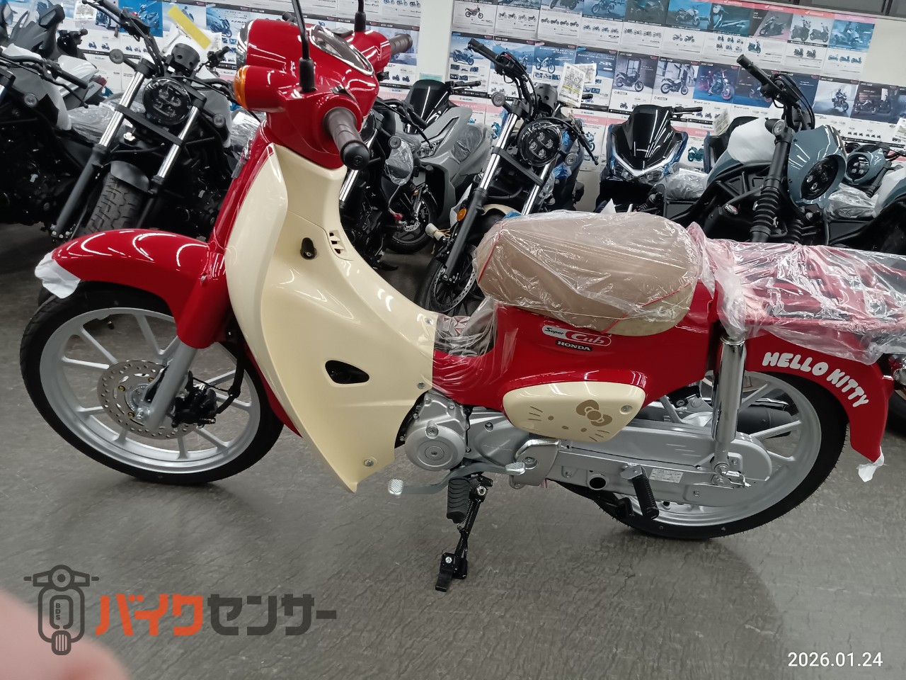 ホンダ ホンダ スーパーカブ110 HELLO KITTY 50周年記念 受注期間限定